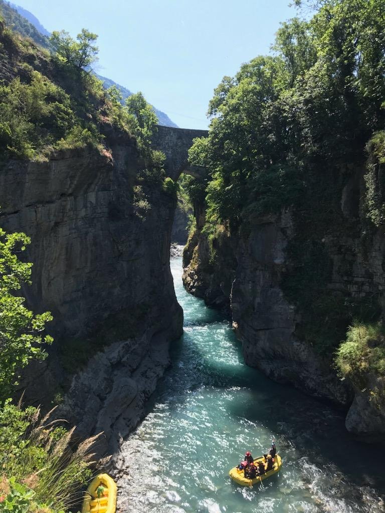 Christophe, guide de rafting et canyoning dans la vallée de l'Ubaye